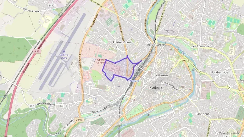 Appartement 100 m² quatre pièces à vendre à Poitiers