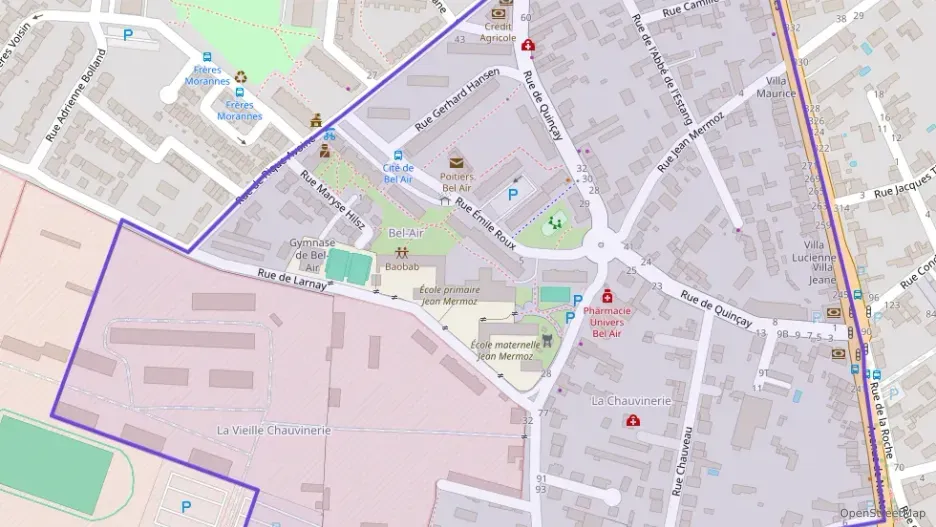 Appartement 68 m² trois pièces à vendre à Poitiers Appartement 68 m² trois pièces à vendre à Poitiers