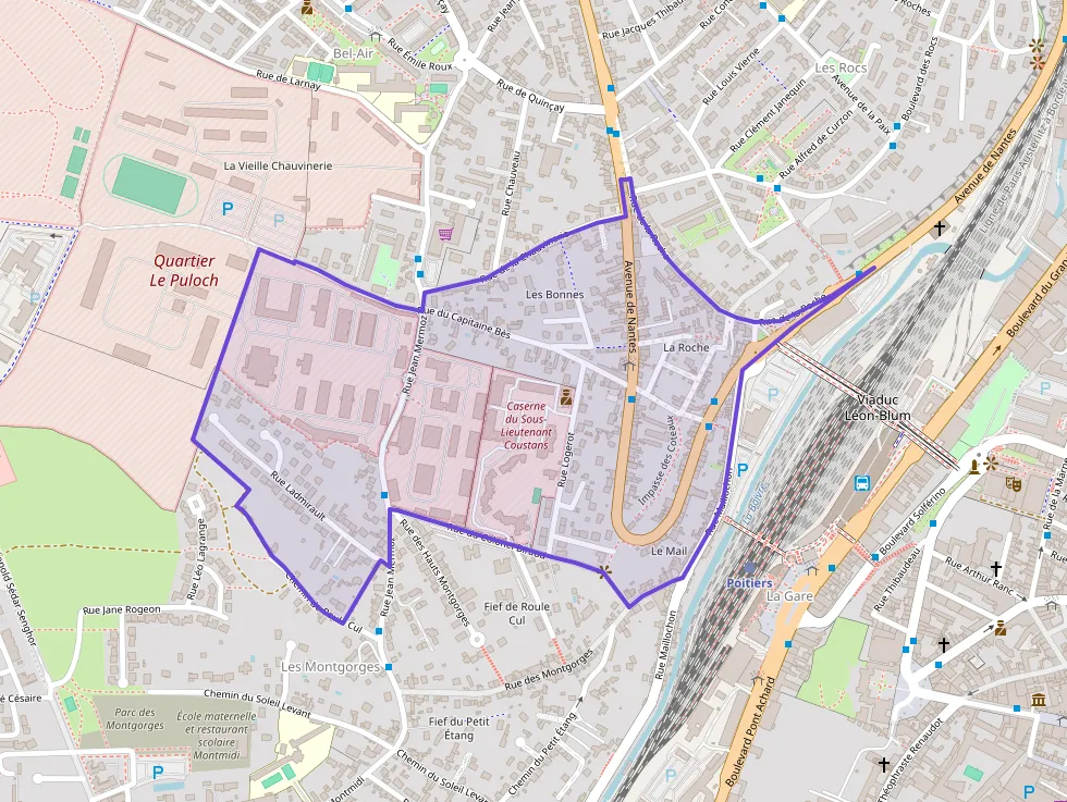 Appartement 49 m² deux pieces à vendre à Poitiers