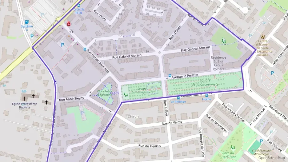 Appartement 55 m² trois pièces à vendre à Poitiers