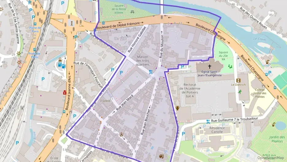 Appartement 53 m² deux pieces à vendre à Poitiers