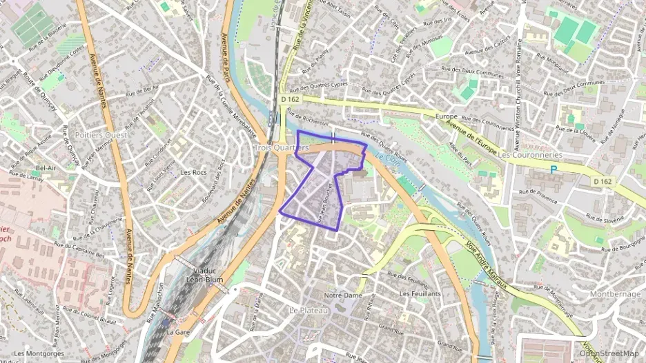 Appartement 53 m² deux pieces à vendre à Poitiers