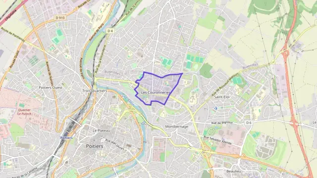 Appartement 97 m² quatre pièces à vendre à Poitiers