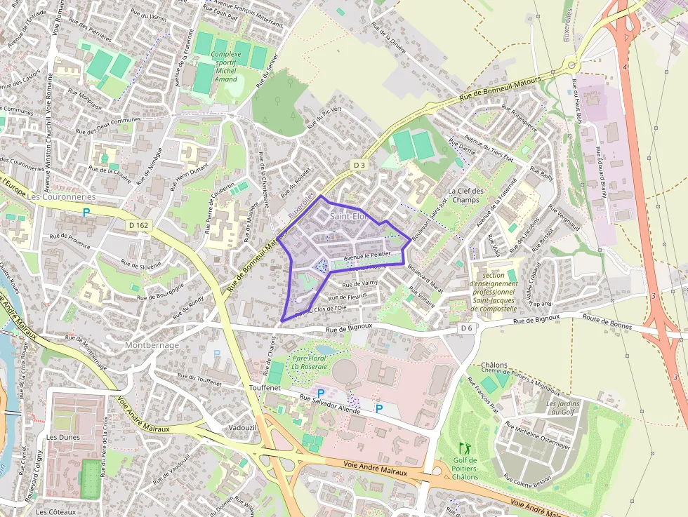 Appartement 45 m² deux pieces à vendre à Poitiers