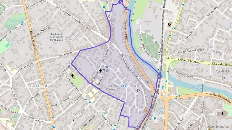 Appartement 76 m² trois pièces à vendre à Poitiers Appartement 76 m² trois pièces à vendre à Poitiers