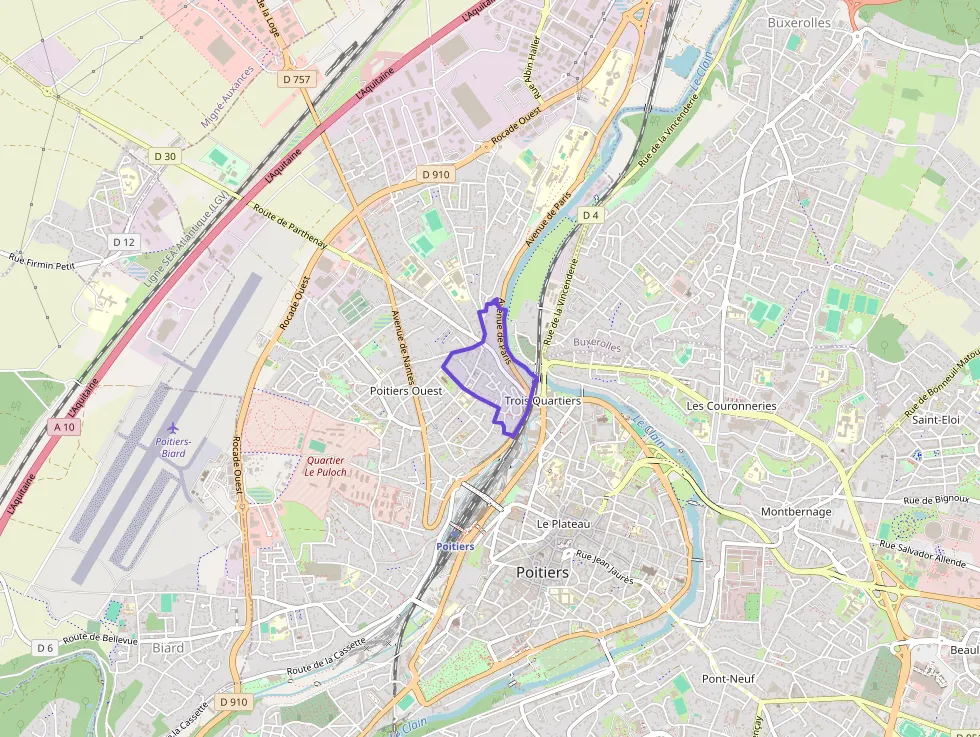 Appartement 42 m² deux pieces à vendre à Poitiers