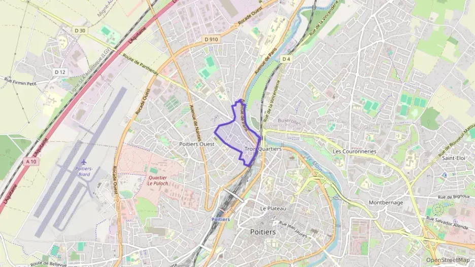 Appartement 42 m² deux pieces à vendre à Poitiers