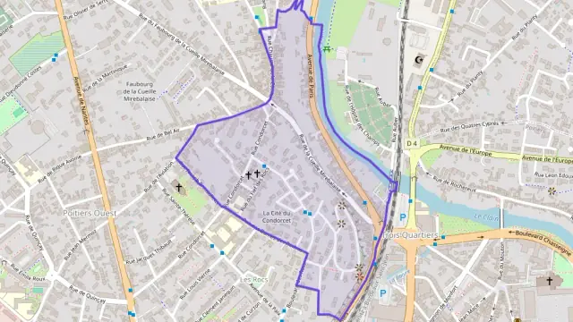 Appartement 49 m² trois pièces à vendre à Poitiers