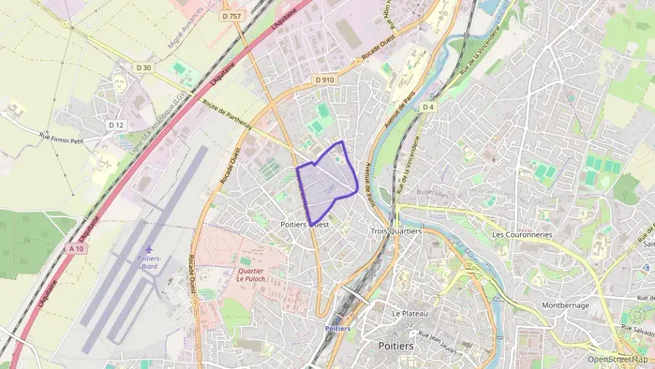 Appartement 35 m² deux pieces à vendre à Poitiers