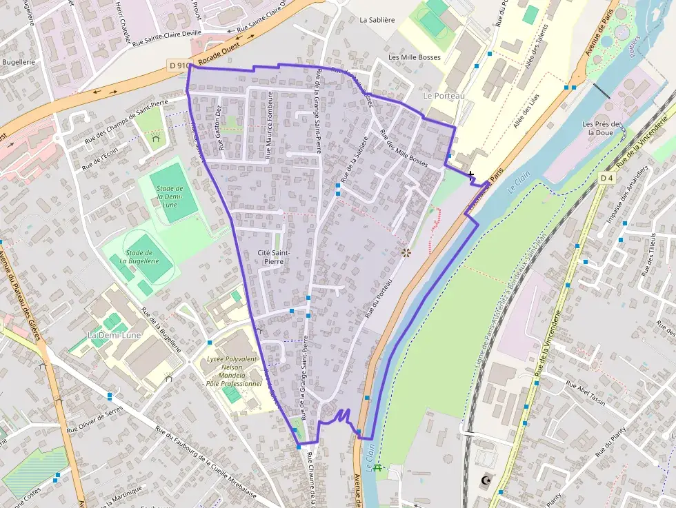 Appartement 76 m² quatre pièces à vendre à Poitiers