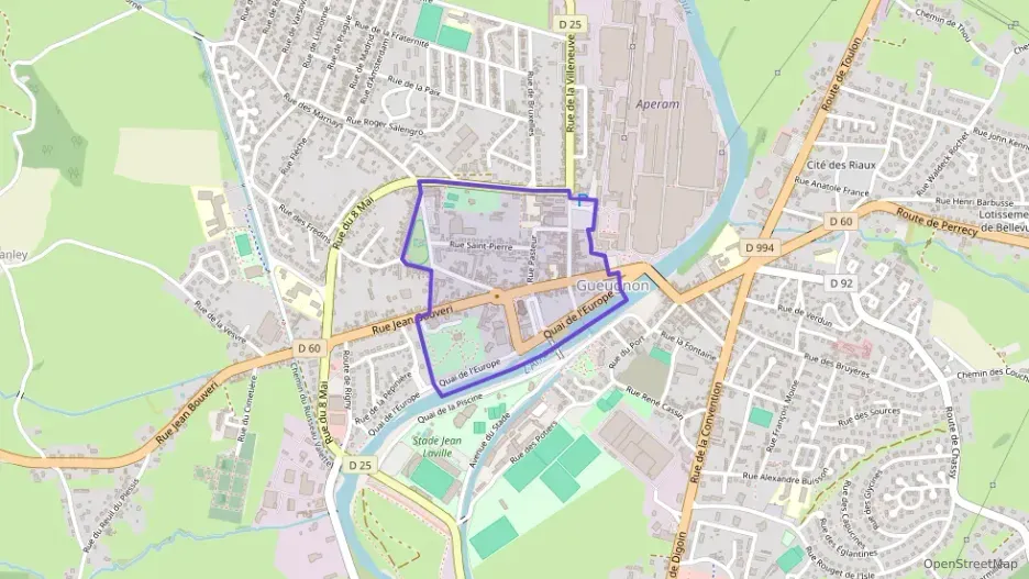 Appartement 111 m² quatre pièces à vendre à Gueugnon Appartement 111 m² quatre pièces à vendre à Gueugnon