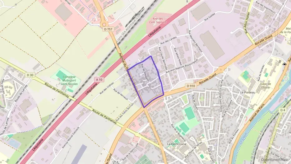 Appartement 44 m² deux pieces à vendre à Poitiers Appartement 44 m² deux pieces à vendre à Poitiers