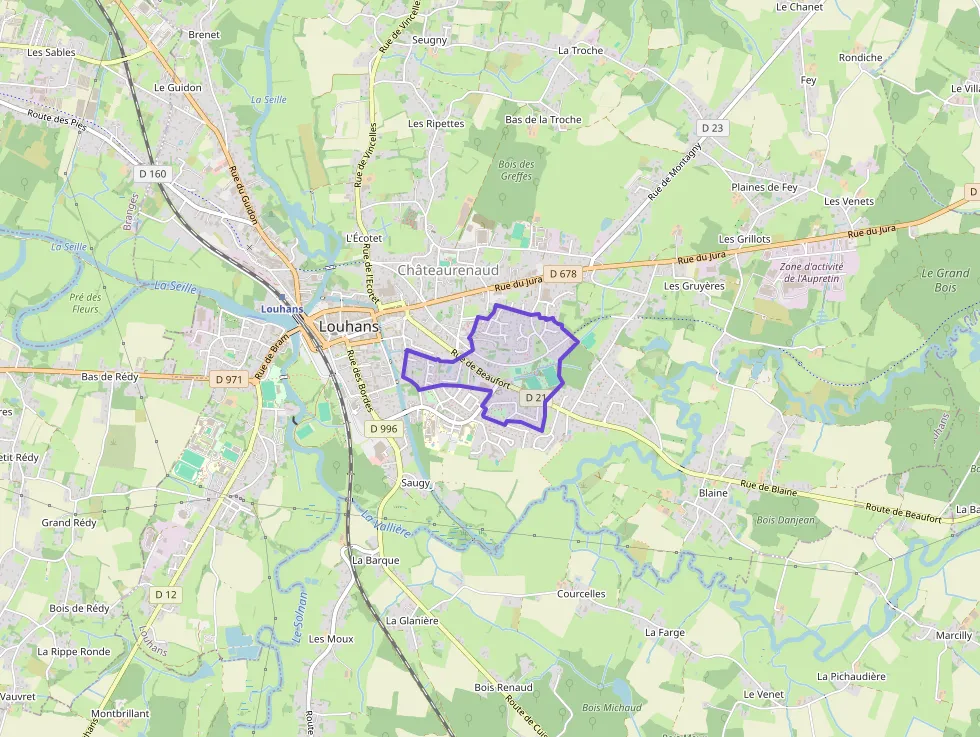 Appartement 70 m² trois pièces à vendre à Louhans