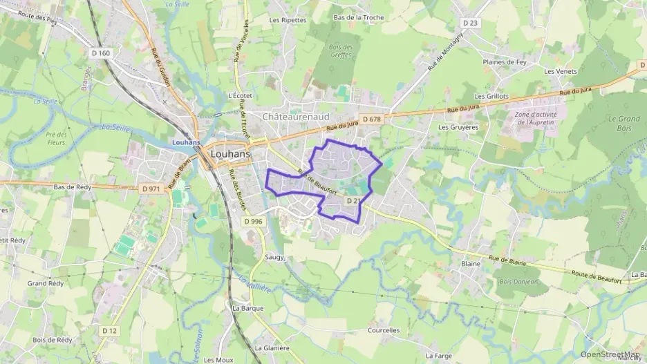 Appartement 70 m² trois pièces à vendre à Louhans