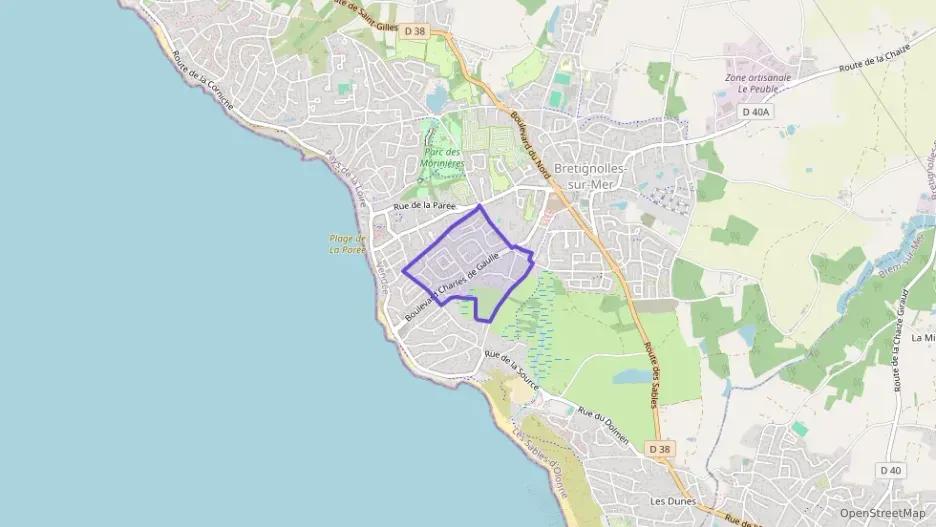 Appartement 48 m² deux pieces à vendre à Bretignolles-sur-Mer Appartement 48 m² deux pieces à vendre à Bretignolles-sur-Mer