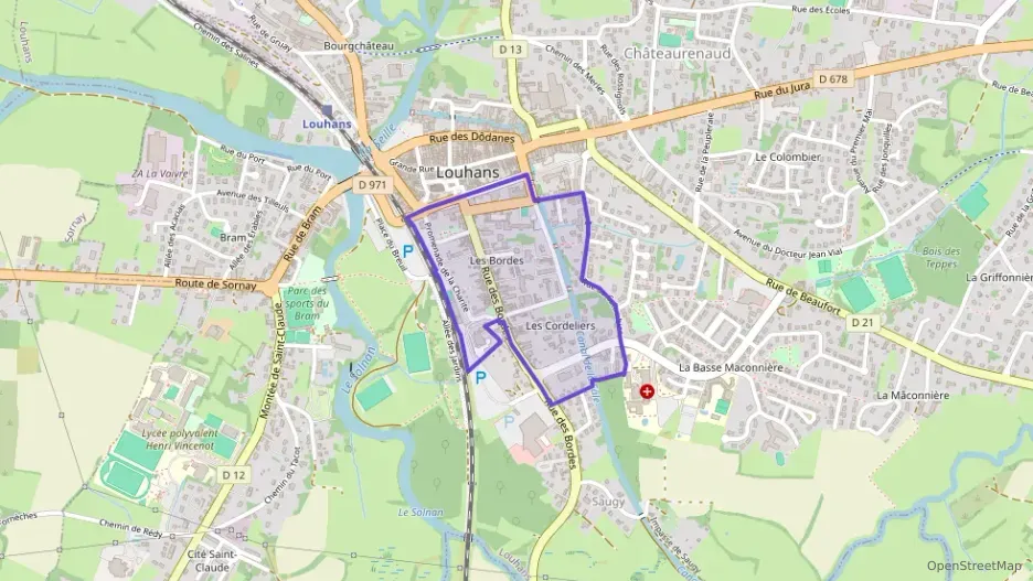 Appartement 122 m² quatre pièces à vendre à Louhans