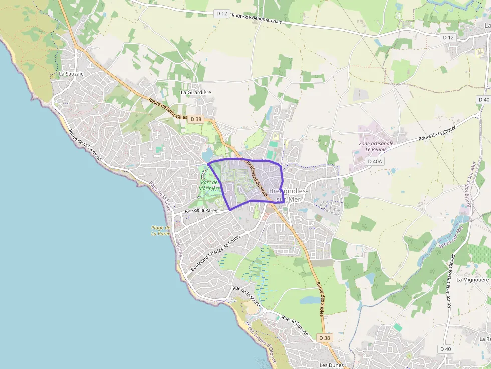 Appartement 67 m² trois pièces à vendre à Bretignolles-sur-Mer