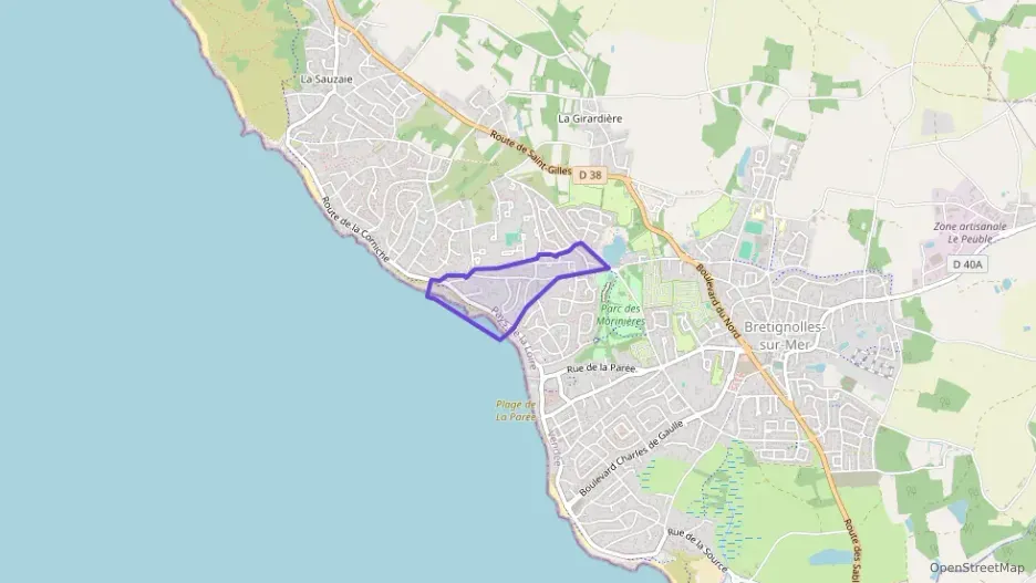 Appartement 80 m² trois pièces à vendre à Bretignolles-sur-Mer