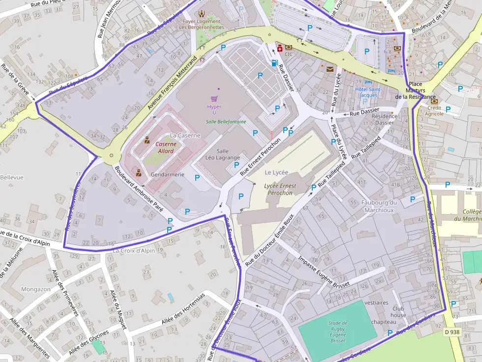 Appartement 122 m² quatre pièces à vendre à Parthenay