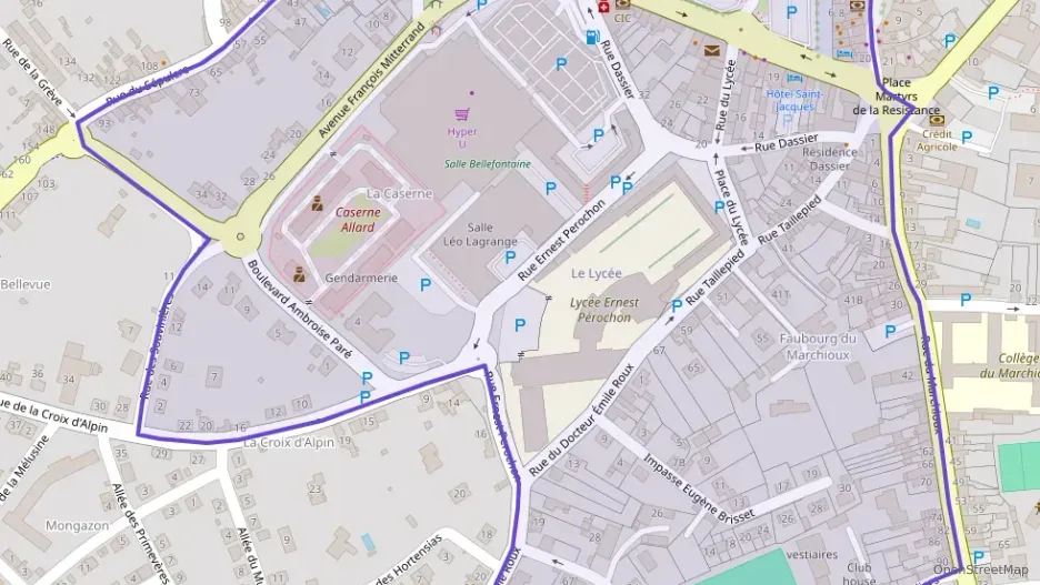 Appartement 55 m² trois pièces à vendre à Parthenay