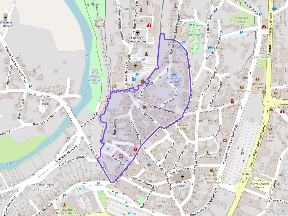 Appartement 41 m² trois pièces à vendre à Parthenay