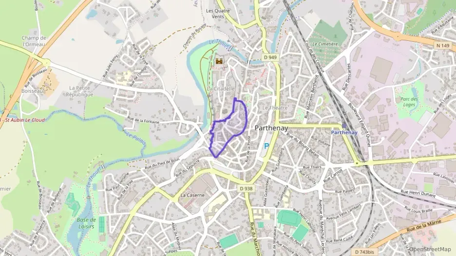 Appartement 41 m² trois pièces à vendre à Parthenay