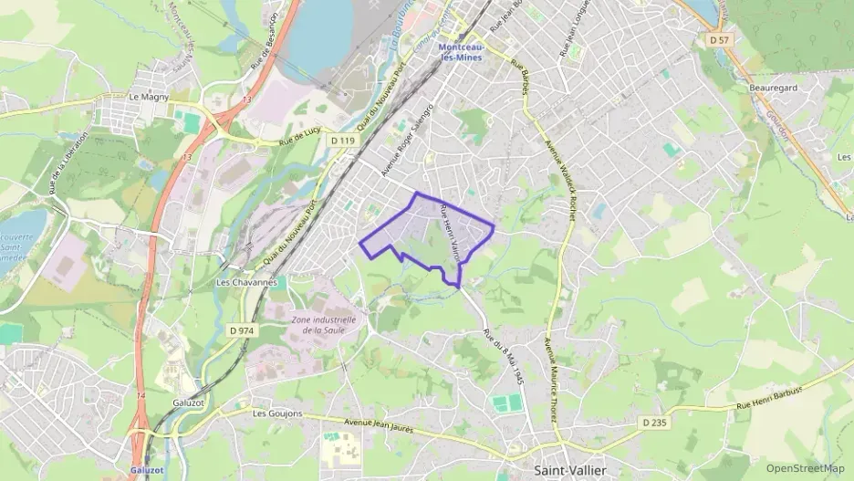 Appartement 50 m² trois pièces à vendre à Montceau-les-Mines