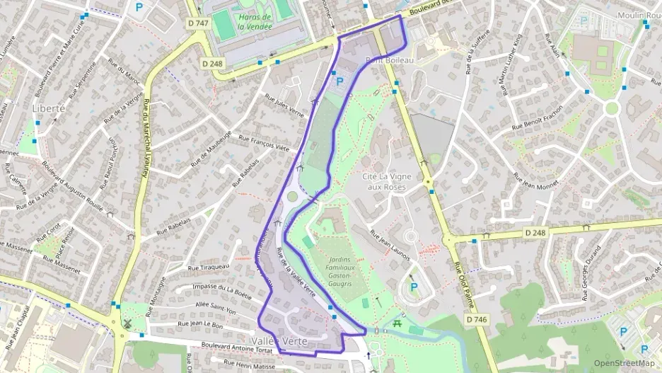 Appartement 46 m² deux pieces à vendre à La Roche-sur-Yon