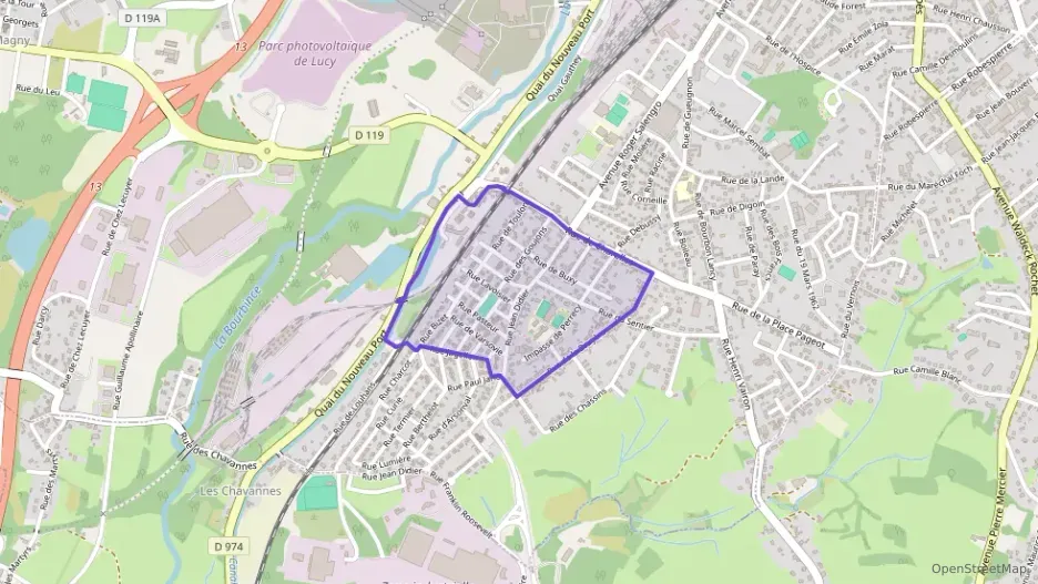 Appartement 50 m² trois pièces à vendre à Montceau-les-Mines