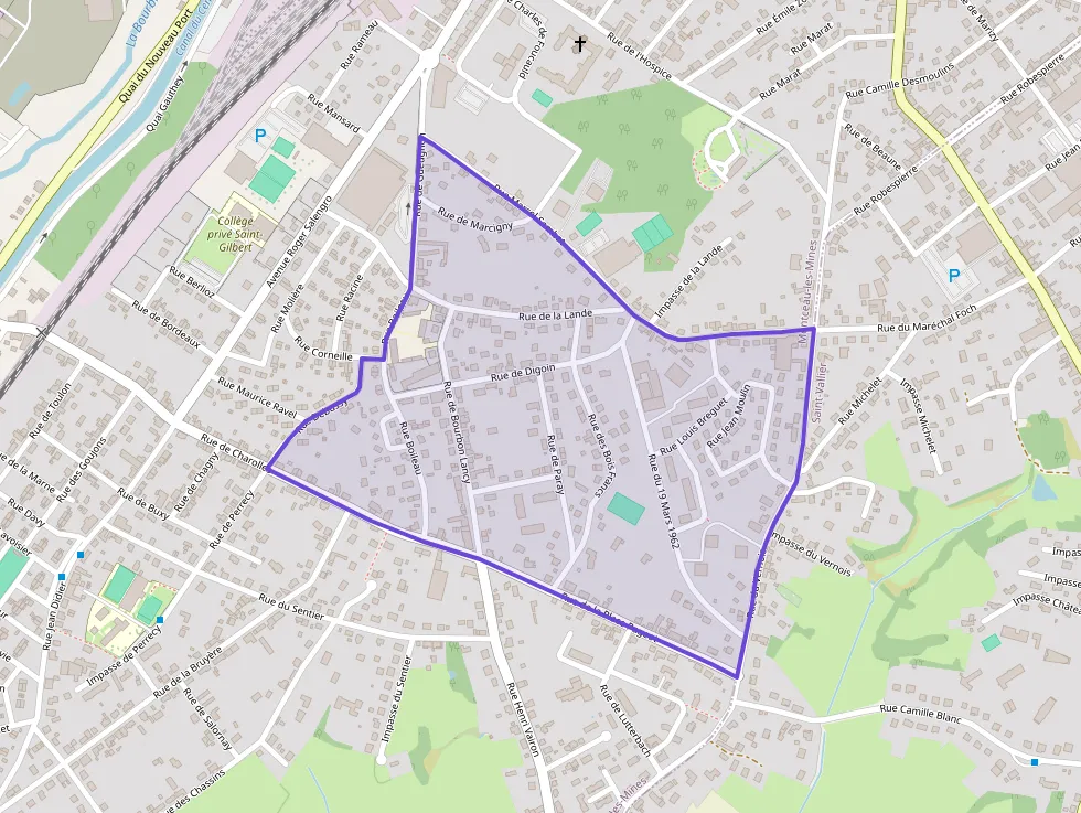 Appartement 49 m² trois pièces à vendre à Montceau-les-Mines