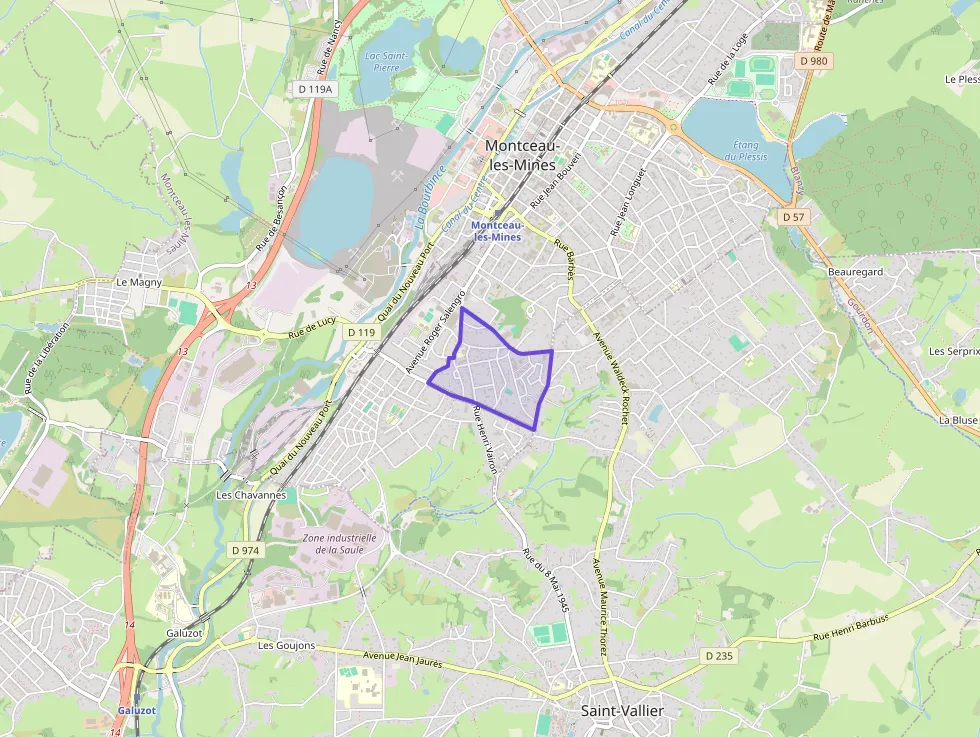 Appartement 49 m² trois pièces à vendre à Montceau-les-Mines