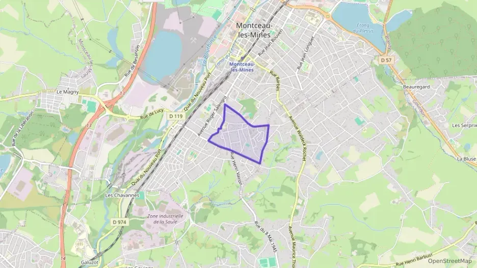 Appartement 49 m² trois pièces à vendre à Montceau-les-Mines Appartement 49 m² trois pièces à vendre à Montceau-les-Mines