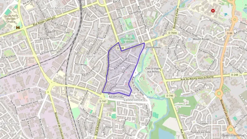 Appartement 58 m² trois pièces à vendre à La Roche-sur-Yon