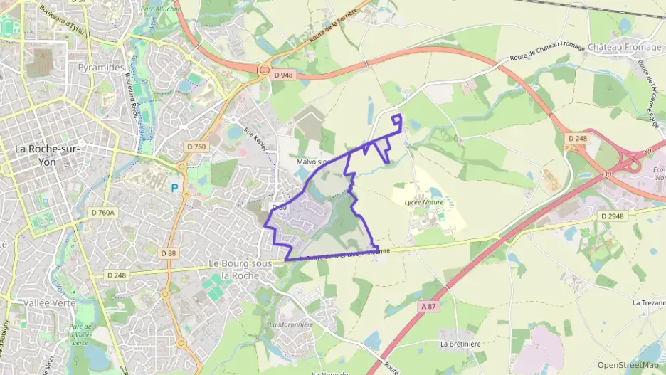 Appartement 50 m² deux pieces à vendre à La Roche-sur-Yon