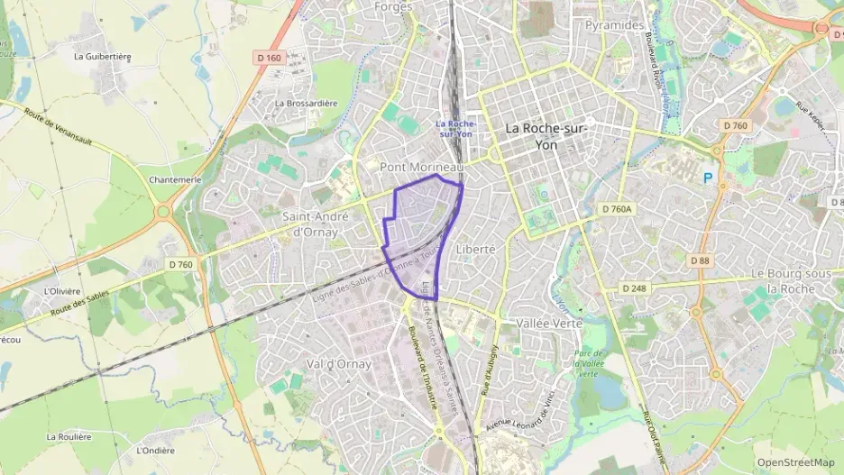 Appartement 35 m² deux pieces à vendre à La Roche-sur-Yon Appartement 35 m² deux pieces à vendre à La Roche-sur-Yon