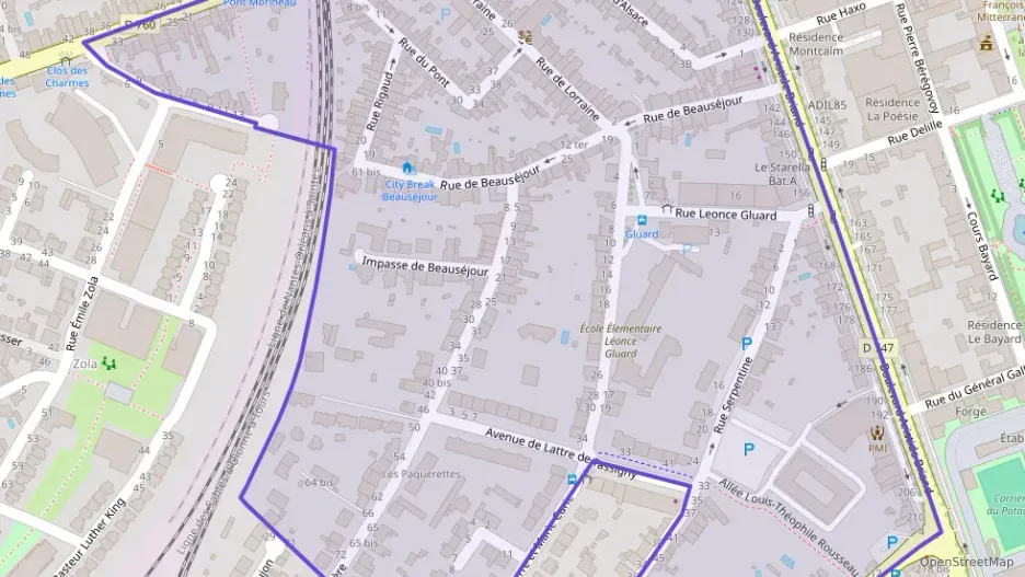 Appartement 60 m² trois pièces à vendre à La Roche-sur-Yon