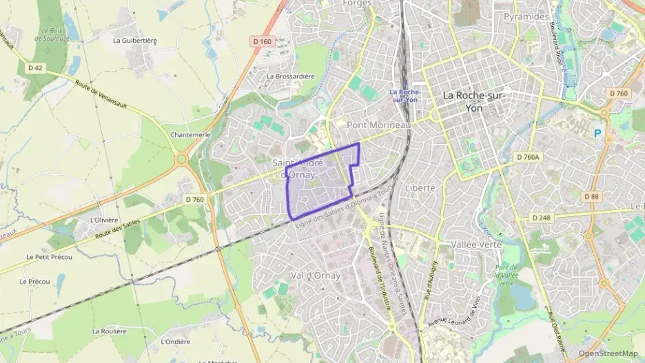 Appartement 85 m² trois pièces à vendre à La Roche-sur-Yon Appartement 85 m² trois pièces à vendre à La Roche-sur-Yon