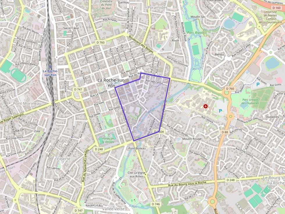 Appartement 23 m² deux pieces à vendre à La Roche-sur-Yon