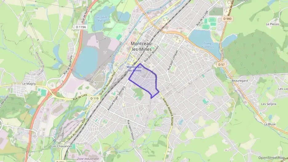 Appartement 42 m² deux pieces à vendre à Montceau-les-Mines