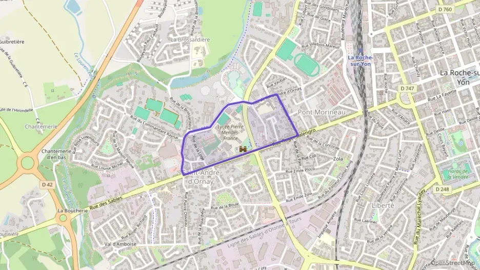 Appartement 25 m² une piece à vendre à La Roche-sur-Yon Appartement 25 m² une piece à vendre à La Roche-sur-Yon