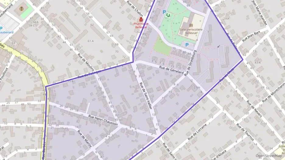 Appartement 86 m² quatre pièces à vendre à Montceau-les-Mines