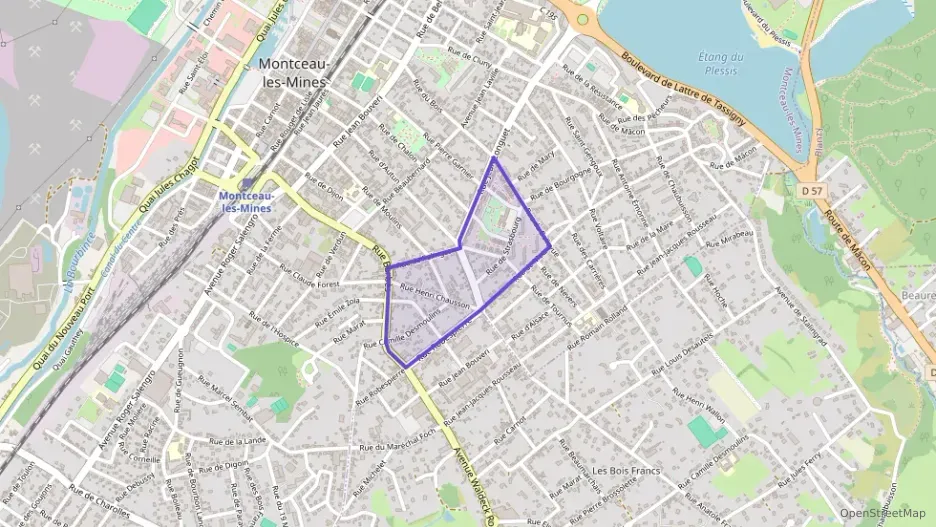 Appartement 85 m² trois pièces à vendre à Montceau-les-Mines Appartement 85 m² trois pièces à vendre à Montceau-les-Mines