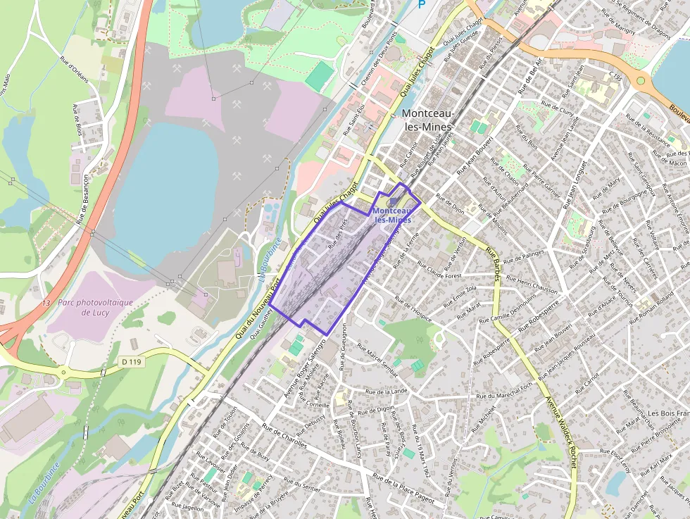 Appartement 70 m² quatre pièces à vendre à Montceau-les-Mines