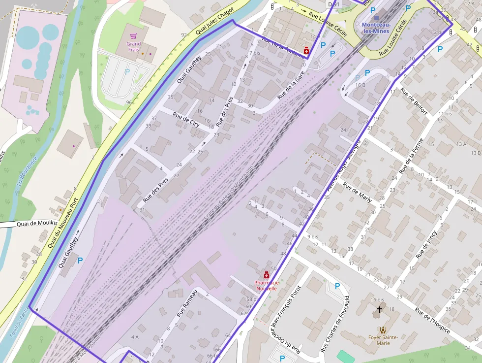 Appartement 43 m² deux pieces à vendre à Montceau-les-Mines