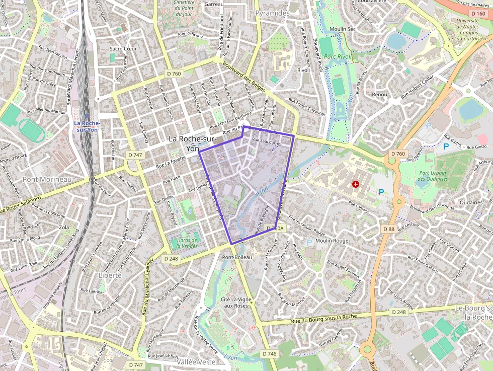 Appartement 78 m² quatre pièces à vendre à La Roche-sur-Yon