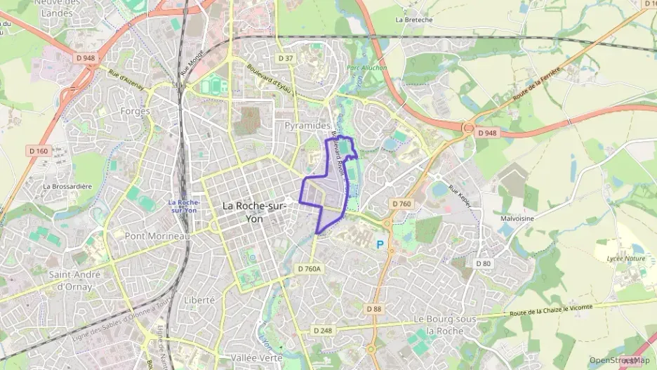 Appartement 34 m² deux pieces à vendre à La Roche-sur-Yon