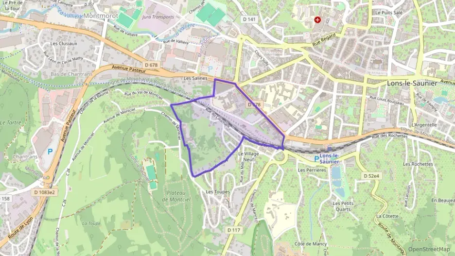 Appartement 85 m² trois pièces à vendre à Lons-le-Saunier