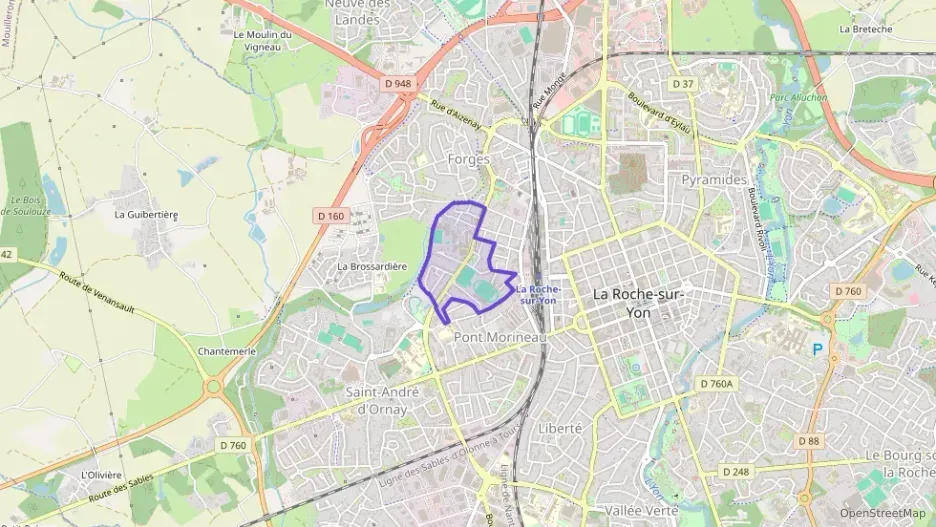 Appartement 38 m² trois pièces à vendre à La Roche-sur-Yon Appartement 38 m² trois pièces à vendre à La Roche-sur-Yon