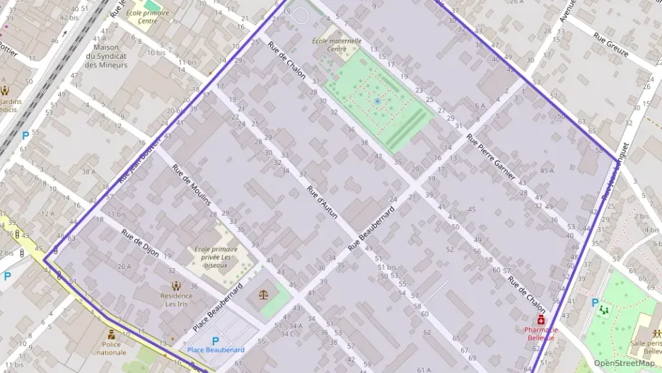 Appartement 108 m² quatre pièces à vendre à Montceau-les-Mines Appartement 108 m² quatre pièces à vendre à Montceau-les-Mines