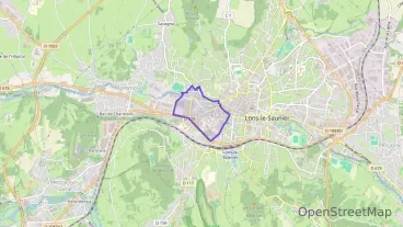 Appartement 53 m² deux pieces à vendre à Lons-le-Saunier